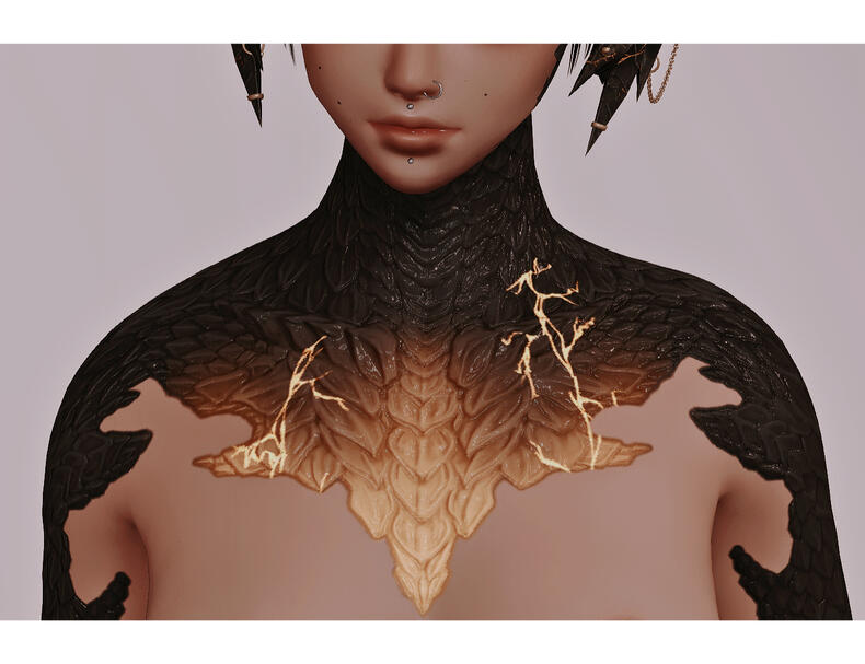 Custom Scales - Dragonborn (Chest):