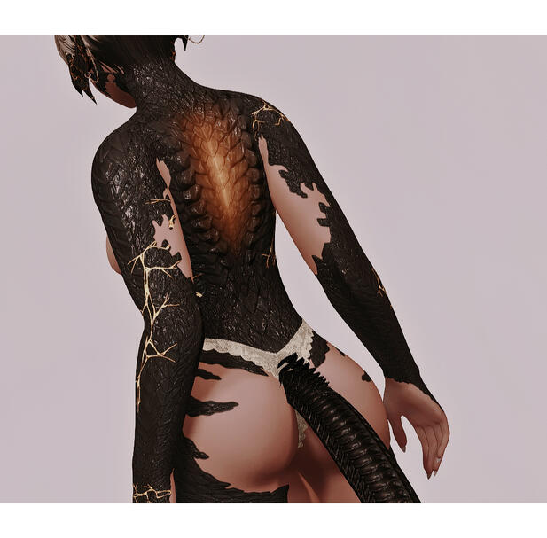 Custom Scales - Dragonborn (Back)